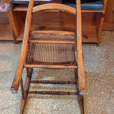 Cane Seat Chair, Great Condition