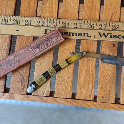 Amazing Novelty Brand Straight Razor Made in Germany Union Decor