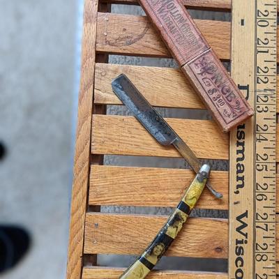 Amazing Novelty Brand Straight Razor Made in Germany Union Decor