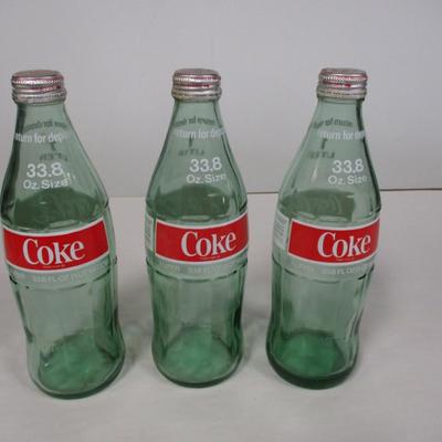 1 Liter Coca Cola Bottles