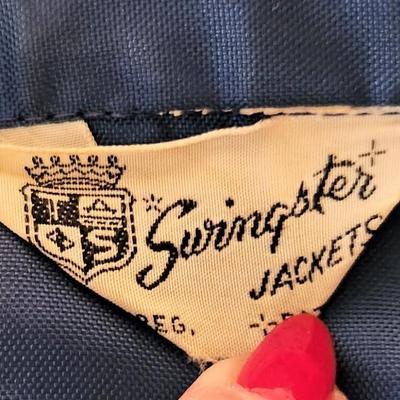 Lot #182  Vintage Swingster Windbreaker/Jacket - Fabacher Patch