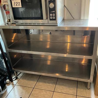 294 Commercial Stainless Steel Shelving Unit
