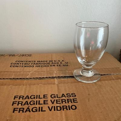 325 Two Dozen Goblet Glasses New In Box 10.5oz by Libbey
