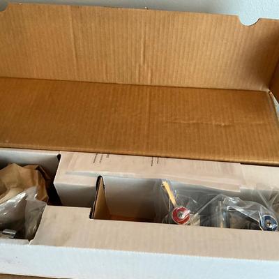 326 New in Box Fisher Faucet 12" Swivel Goose Neck Spout