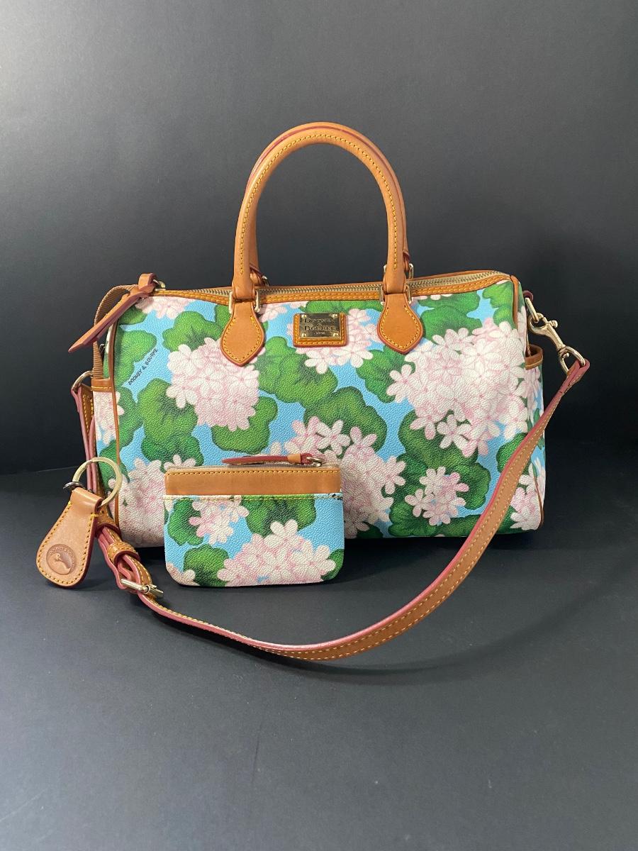 Dooney store & Bourke Floral Satchel