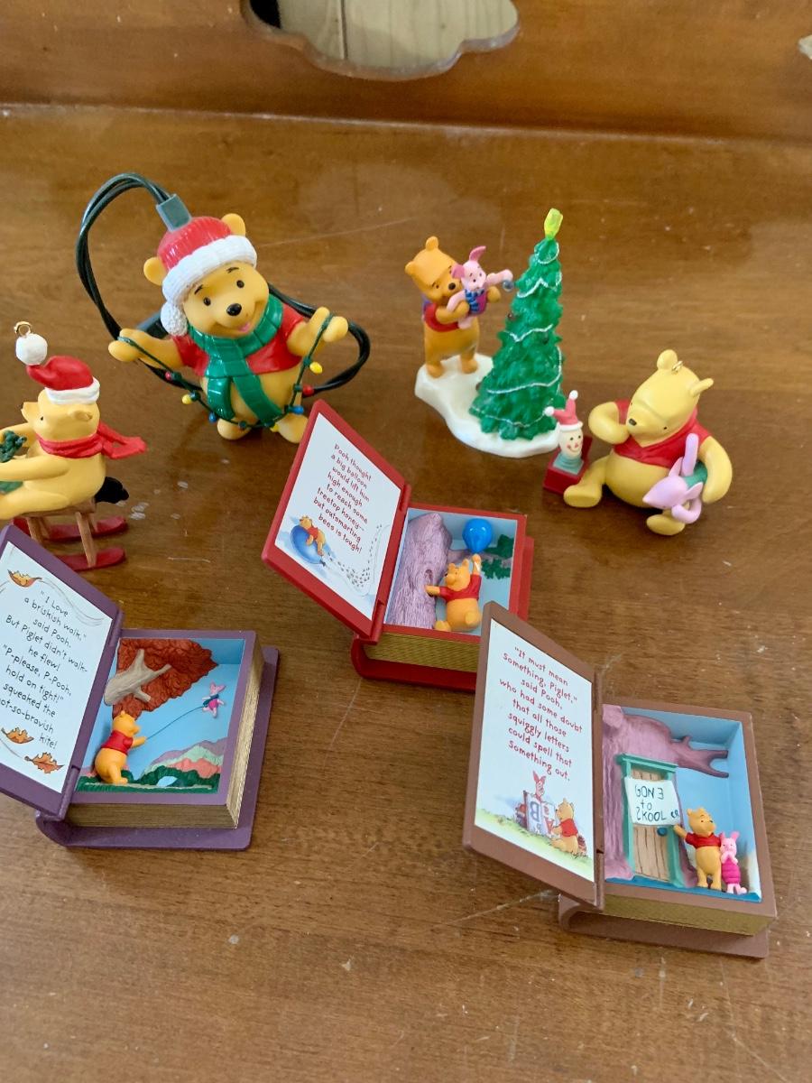 LOT130 Hallmark Winnie the Pooh Christmas Ornaments (7)