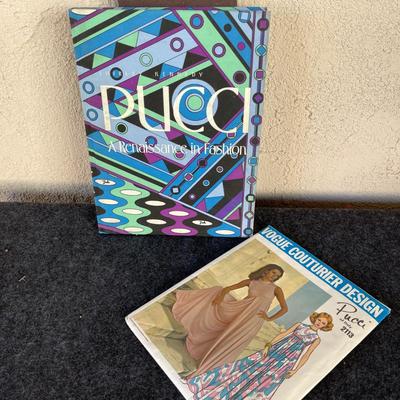 LOT 213 Pucci A Renaissance in Fashion by Shirley Kennedy 1st Ed. + Vogue Pucci Pattern