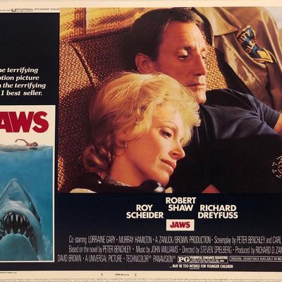 Jaws  1975  lobby card