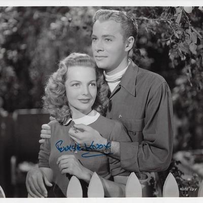 Elyse Knox Signed Photo