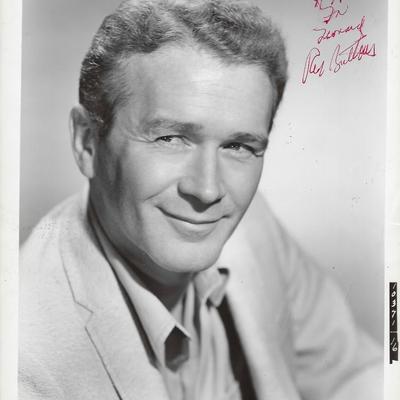 Red Buttons Signed Photo