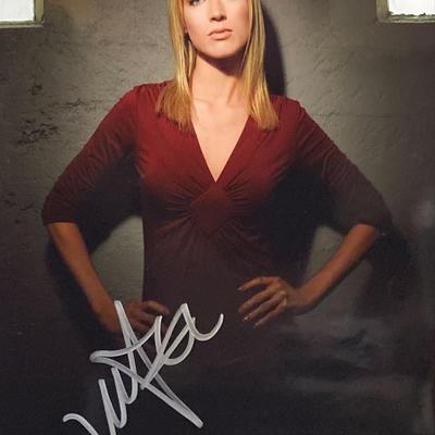 Natalie Zea signed photo