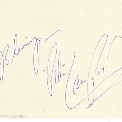 Peter Lawford  signature