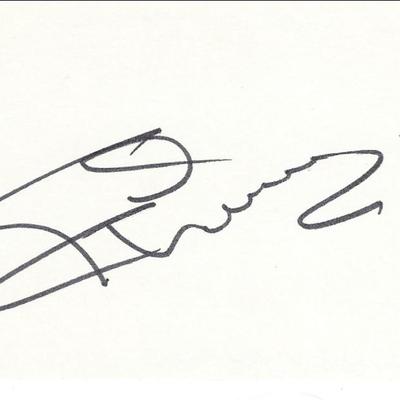Cyd Charisse  signature 