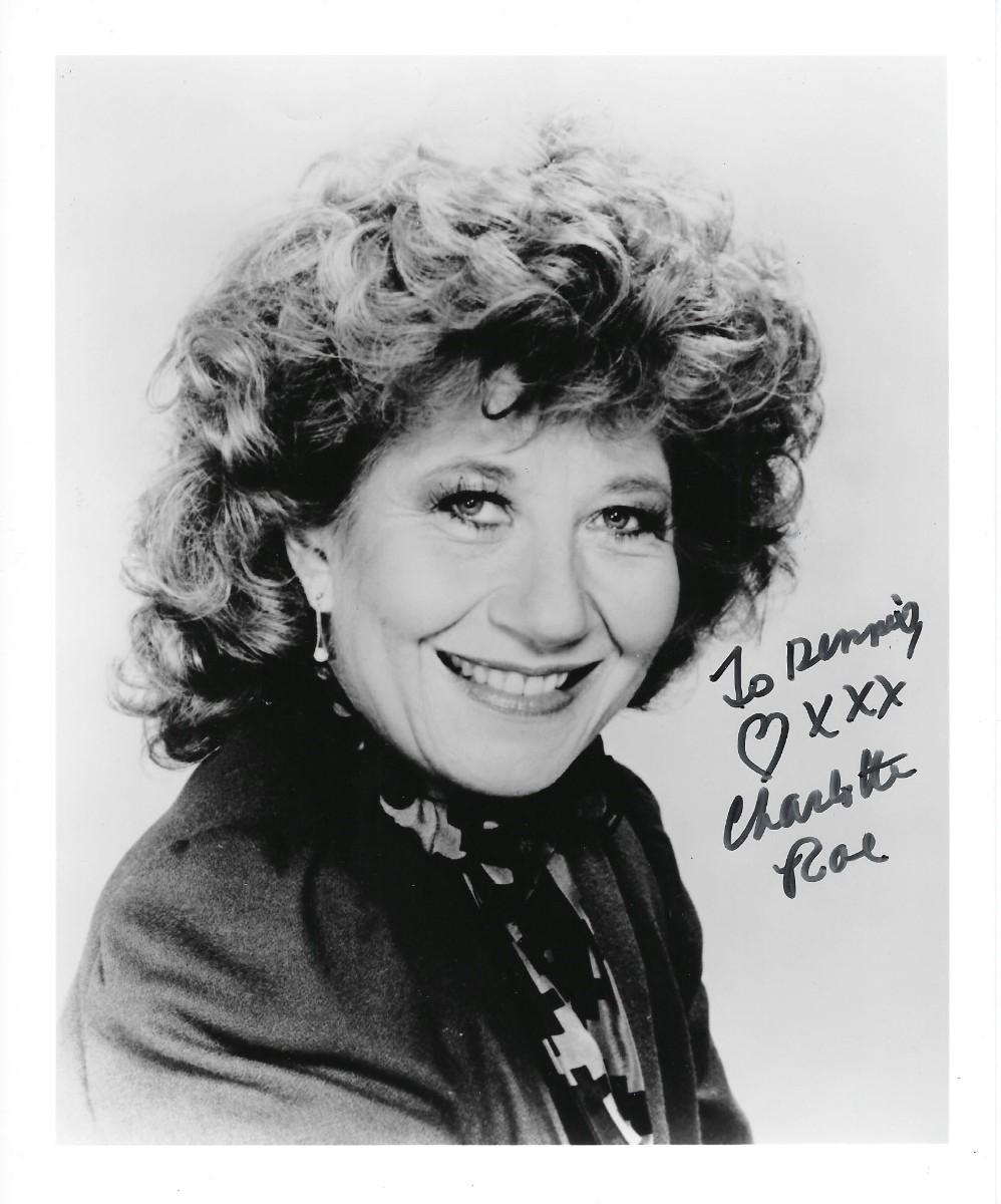 Charlotte Rae signed photo | EstateSales.org