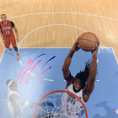 Kenneth Faried signed photo