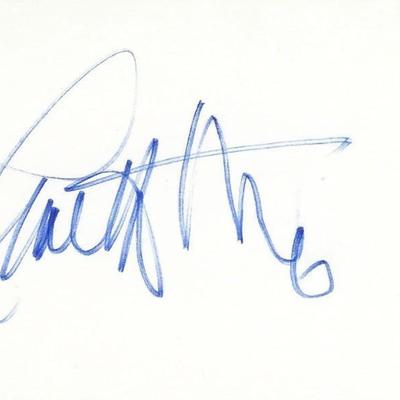 Charlton Heston  signature 