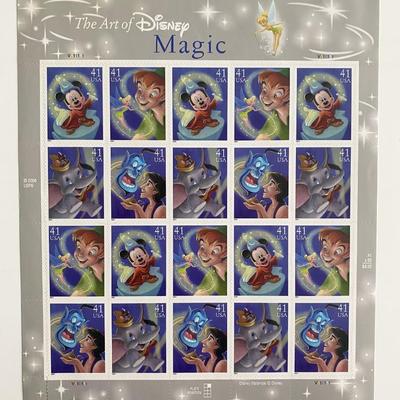 The Art of Disney Magic stamps