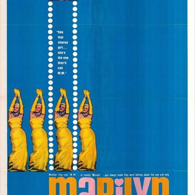 Marilyn  1963  one sheet poster