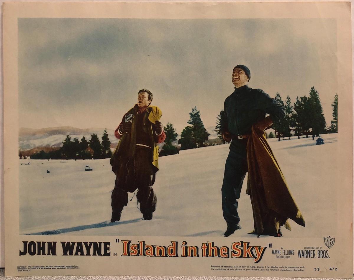 Island in the Sky 1953 lobby card