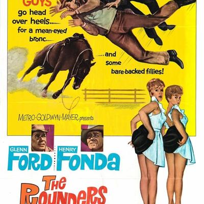 The Rounders  1965  one sheet poster