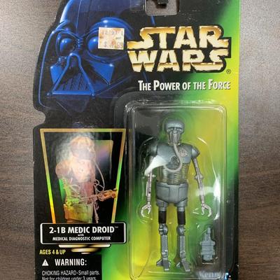 Star Wars unsigned 2-1B action figure