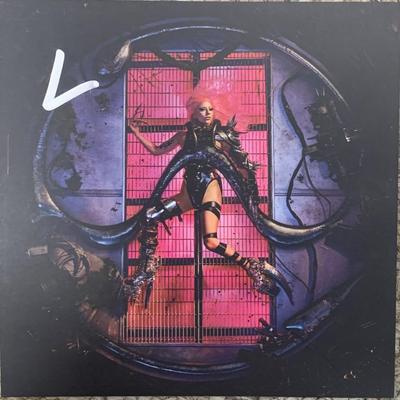 Lady Gaga Chromatica signed cd insert