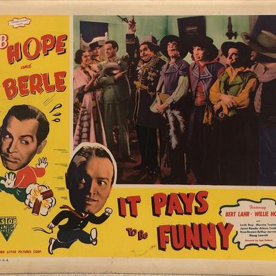 It Pays to be Funny  1941  lobby card
