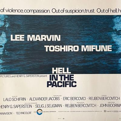 Hell in the Pacific 1968  movie poster