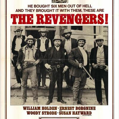 The Revengers  1972  one sheet  poster