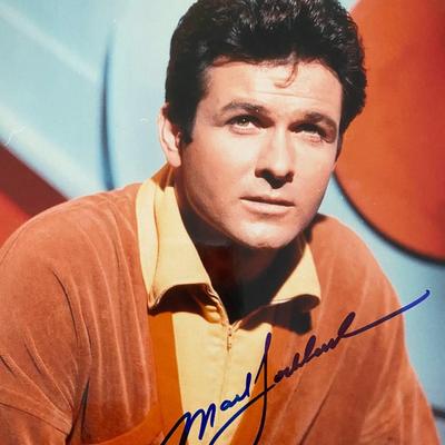Mark Goddard signed Lost in Space photo