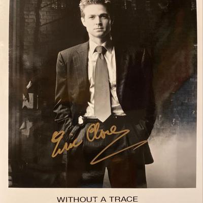 Without a Trace Eric Close signed photo