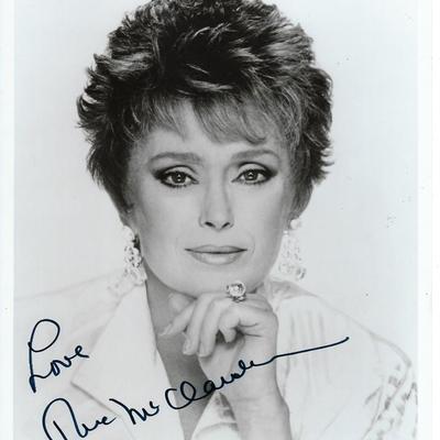 Night Court Rue McClanahan Signed Photo