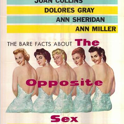 The Opposite Sex  1956  one sheet poster