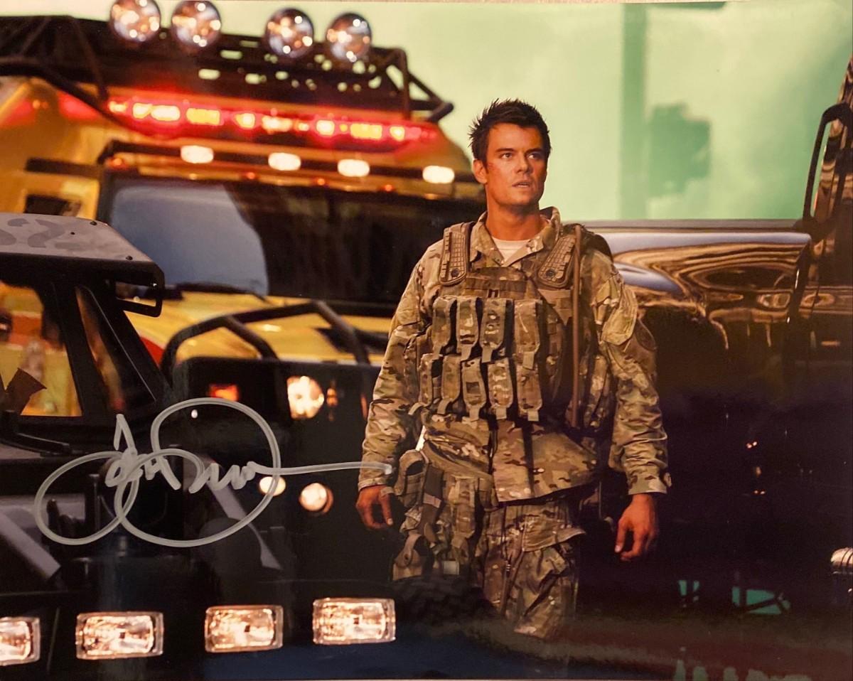 Transformers Josh Duhamel signed movie photo | EstateSales.org