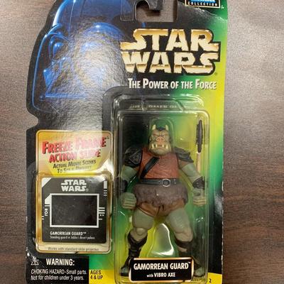 Star Wars unsigned Gamorrean Guard action figure