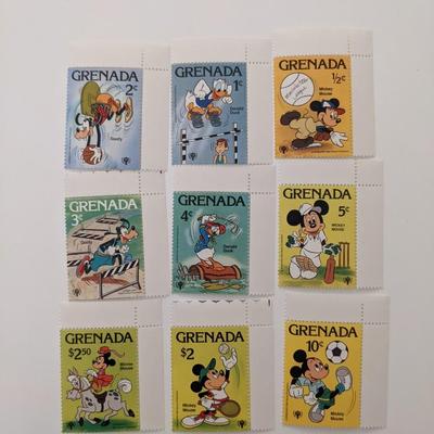 Turks & Caicos 1979 Disney Characters  Stamp Set