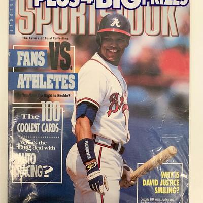 Sportslook Magazine June 1994 David Justice Cover