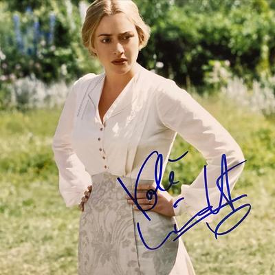 Finding Neverland Kate Winslet signed movie photo