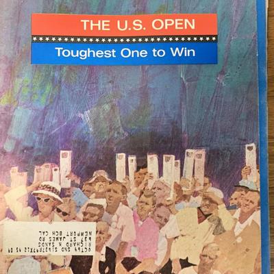 Sports Illustrated Magazine '64 The U.S. Open 