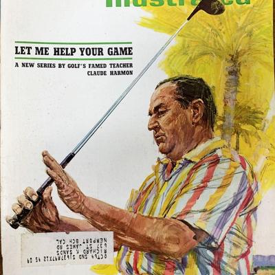 Sports Illustrated Magazine '64 Claude Harmon 