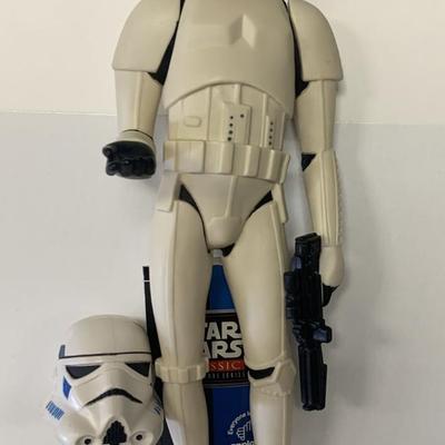 Star Wars unsigned Han Solo Stormtrooper figure