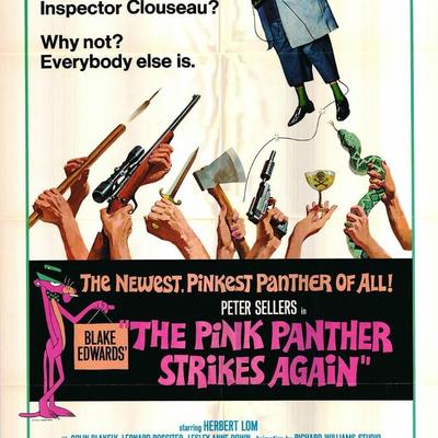 The Pink Panther Strikes Again  1976   poster