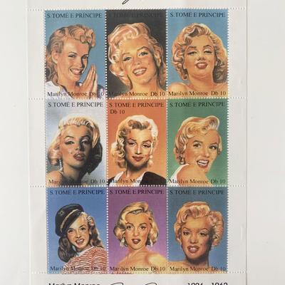 Marilyn Monroe Stamp Set -  1994