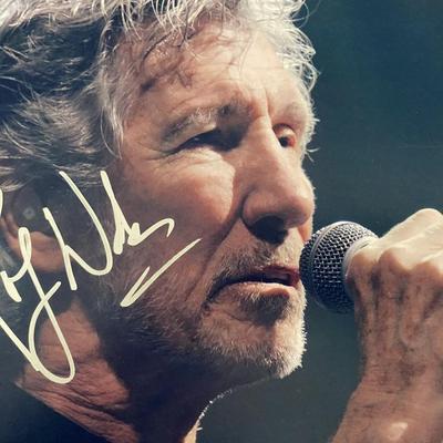 Roger Waters signed photo