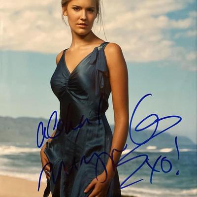 Maggie Grace signed photo