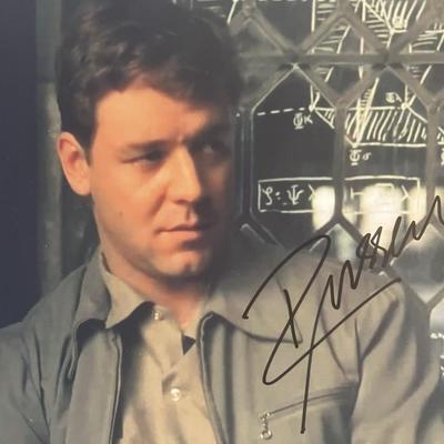 Russell Crowe signed photo