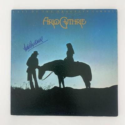 Arlo Guthrie  signed album