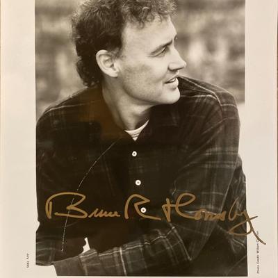 Bruce Hornsby signed photo
