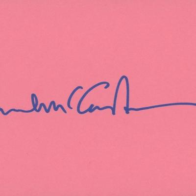 Paul McCartney signature cut