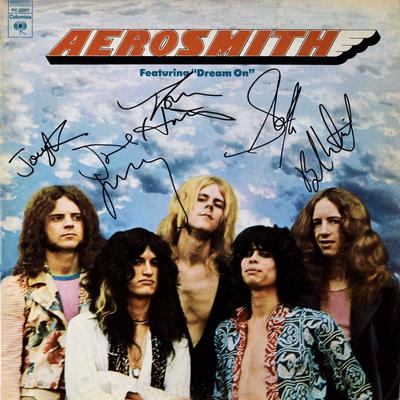 Aerosmith
Debut signed album 
